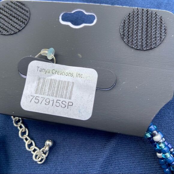 New Tanya Creations Beaded Necklace & Earring Set - Picture 7 of 10